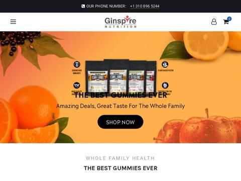 Ginspire Nutrition Coupons and Promo Code