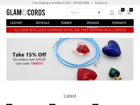 Glamcords.com Coupons and Promo Code