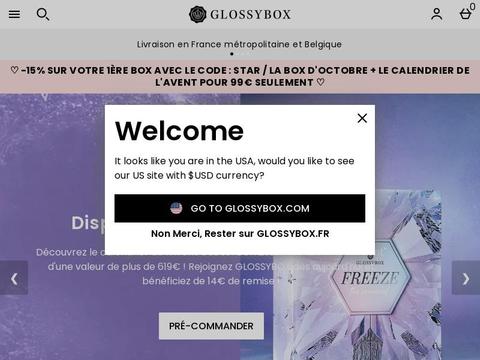 Glossybox FR Coupons and Promo Code