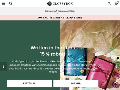 Glossybox SE Coupons and Promo Code