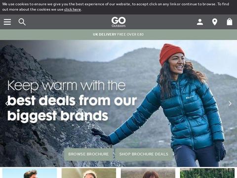 Go Outdoors Coupons and Promo Code