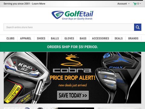 GolfEtail Coupons and Promo Code