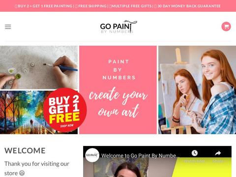 Gopaintbynumbers.com Coupons and Promo Code