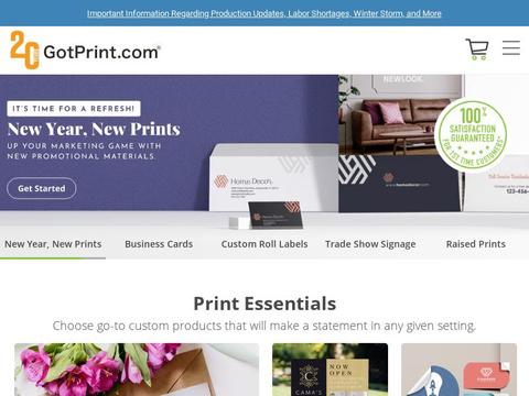 GotPrint Coupons and Promo Code