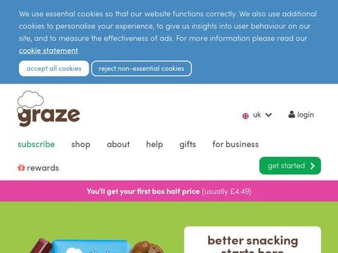 Graze Coupons and Promo Code