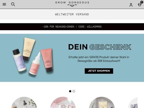 Grow Gorgeous DE Coupons and Promo Code