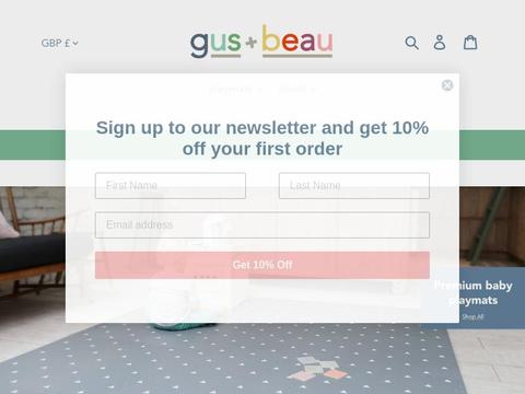 gus and beau playmats Coupons and Promo Code