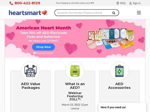 Heartsmart.com Coupons and Promo Code