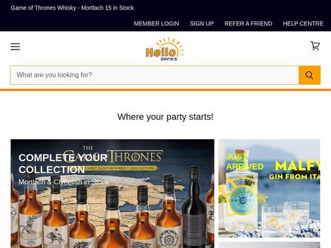 Hellodrinks Coupons and Promo Code