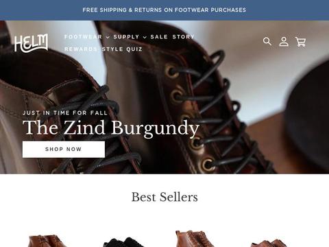 HELM Boots Coupons and Promo Code