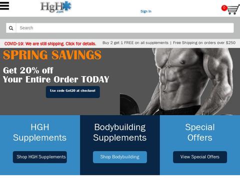 HGH.com Coupons and Promo Code