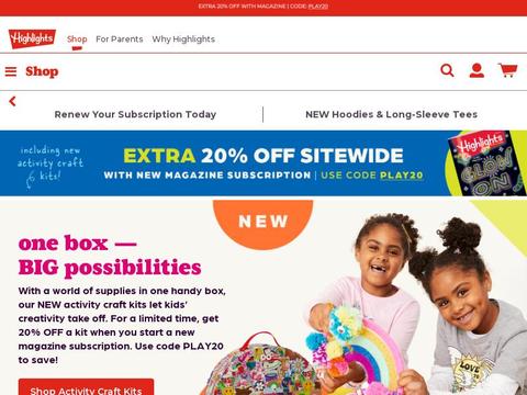 Highlights For Children Coupons and Promo Code