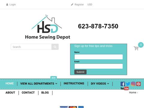 homesewingdepot Coupons and Promo Code