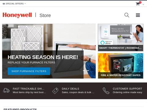 Honeywell Store Coupons and Promo Code