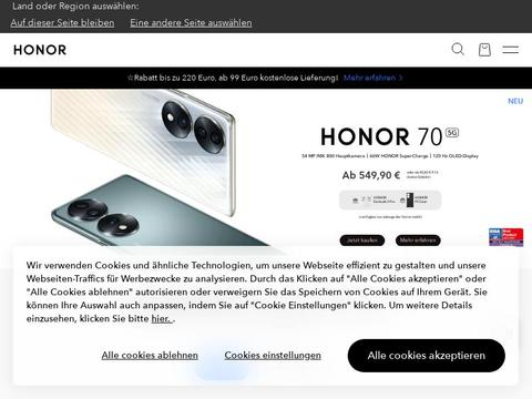 Honor DE Coupons and Promo Code