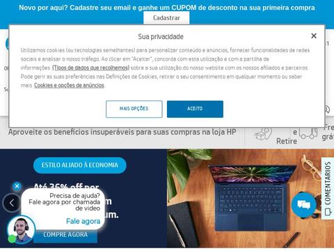 HP Brazil Coupons and Promo Code