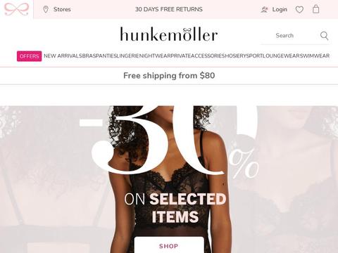 Hunkemoller US Coupons and Promo Code