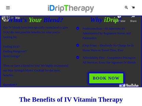 IDrip Therapy Coupons and Promo Code