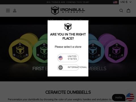 Int IronBullStrength Coupons and Promo Code