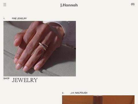 J. Hannah Jewelry Coupons and Promo Code