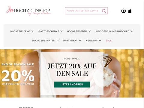 Ja-Hochzeitsshop.de Coupons and Promo Code