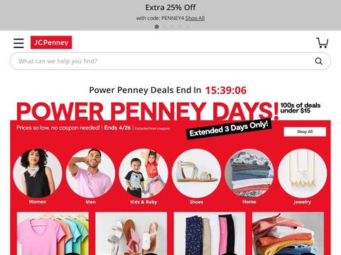 JCPenney Coupons and Promo Code