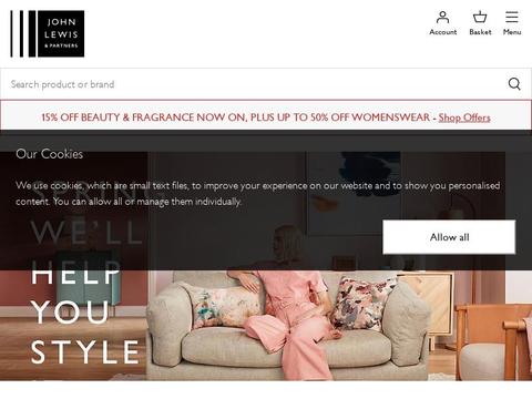 Johnlewis.Com Coupons and Promo Code