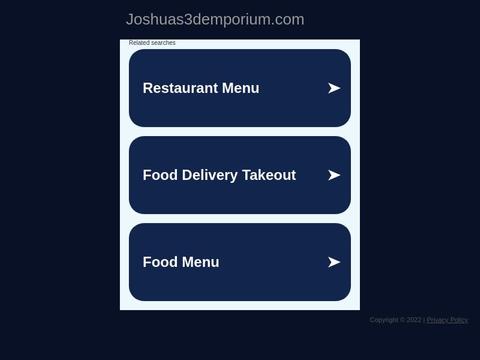 JOSHUAS3DEMPORIUM Coupons and Promo Code