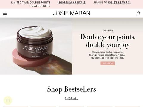 Josie Maran Coupons and Promo Code