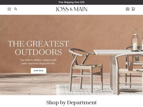 Joss and Main Coupons and Promo Code