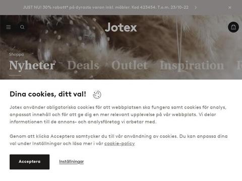 Jotex SE Coupons and Promo Code