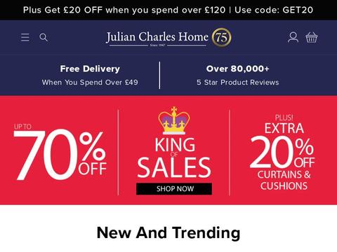 Julian Charles Coupons and Promo Code