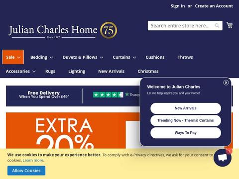 Julian Charles Coupons and Promo Code