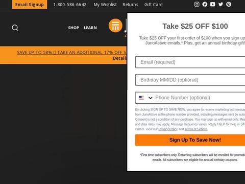 JunoActive Coupons and Promo Code