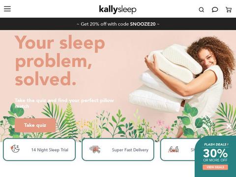 Kally Sleep Coupons and Promo Code