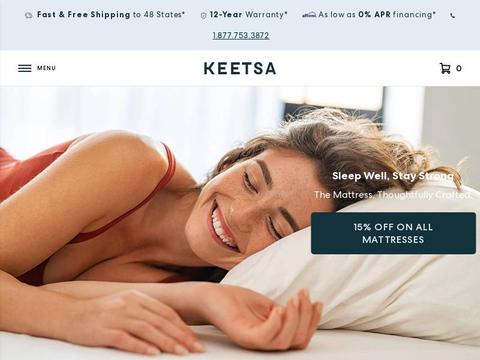 Keetsa Coupons and Promo Code