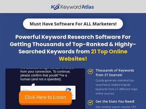 Keyword Atlas Coupons and Promo Code