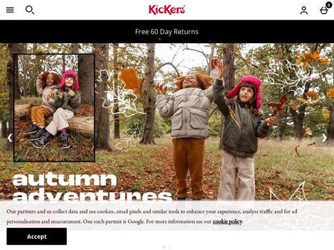 Kickers Coupons and Promo Code