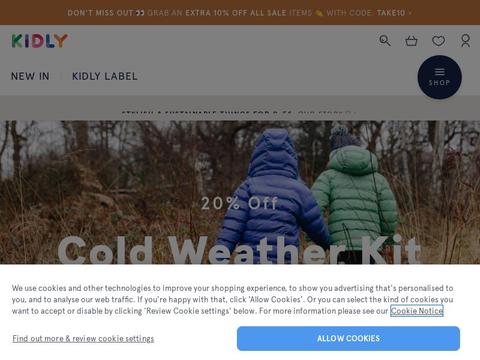 KIDLY Coupons and Promo Code