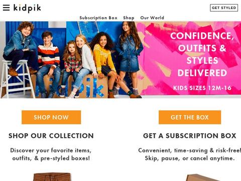 Kidpik Coupons and Promo Code