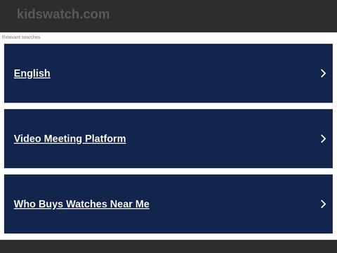 KidsWatch Coupons and Promo Code