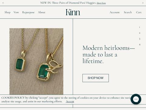 Kinn Coupons and Promo Code