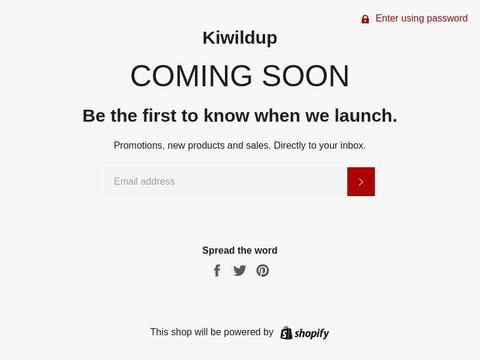 Kiwildup Coupons and Promo Code