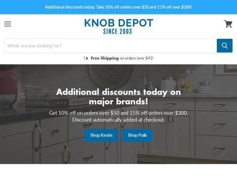 Knobdepot Coupons and Promo Code