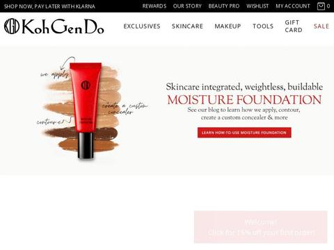 Koh Gen Do Cosmetics Coupons and Promo Code