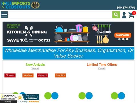 Kole Imports Coupons and Promo Code