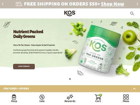 KOS.com Coupons and Promo Code