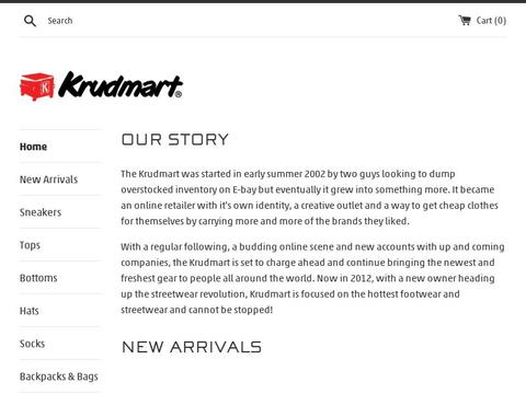 Krudmart Coupons and Promo Code