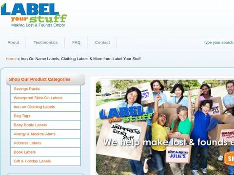 Label Your Stuff Coupons and Promo Code