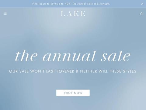 LAKE Pajamas Coupons and Promo Code